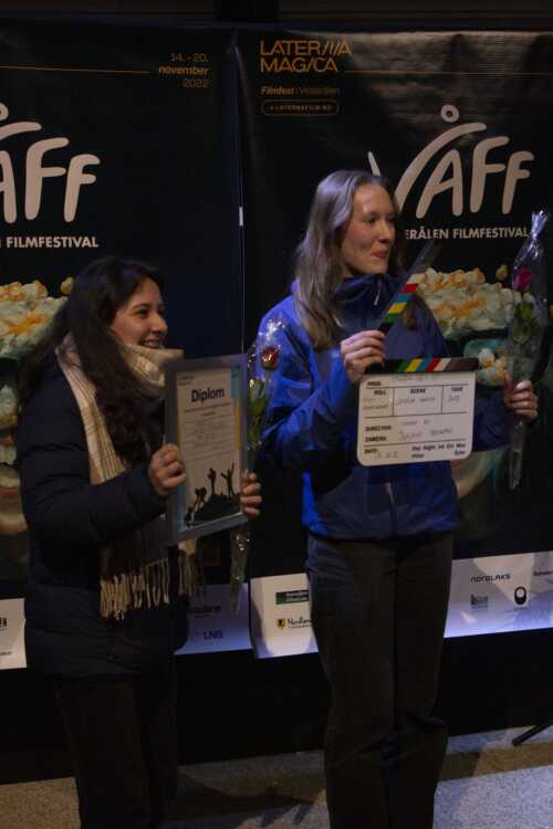 Filmen Ingen vei ut er laget av Julia Elea Bjerke, Amanda Darén Loftesnes, Nadia Padshah og Emma Kristine Nygård Karlsen, elever ved Sortland ungdomsskole.